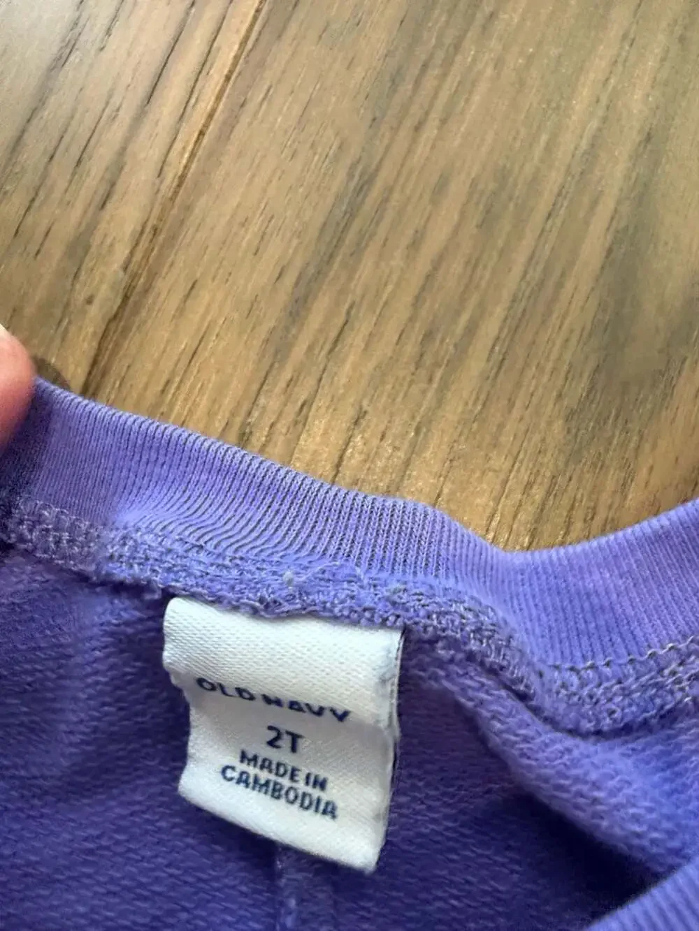 Old Navy Purple LOVE WINS Long Sleeve Swing Dress